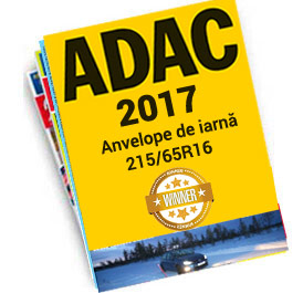 Test anvelope de iarna 2017 - 215 65 R16 - ADAC