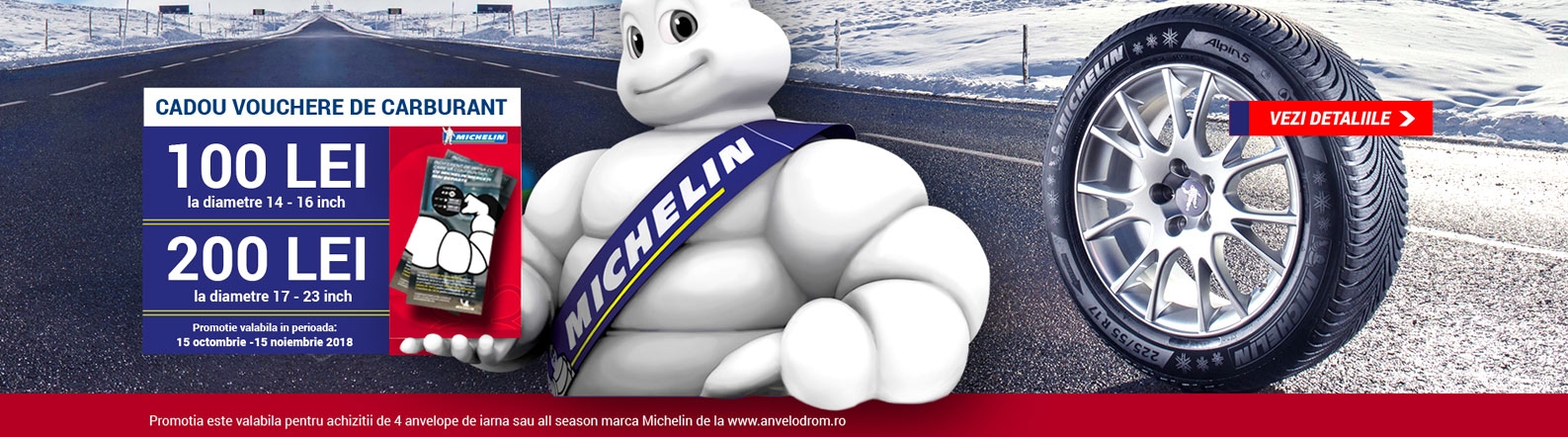 Promotie anvelope iarna Michelin